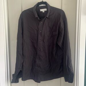 Enro Mens Button Down Dress Shirt, Size XL